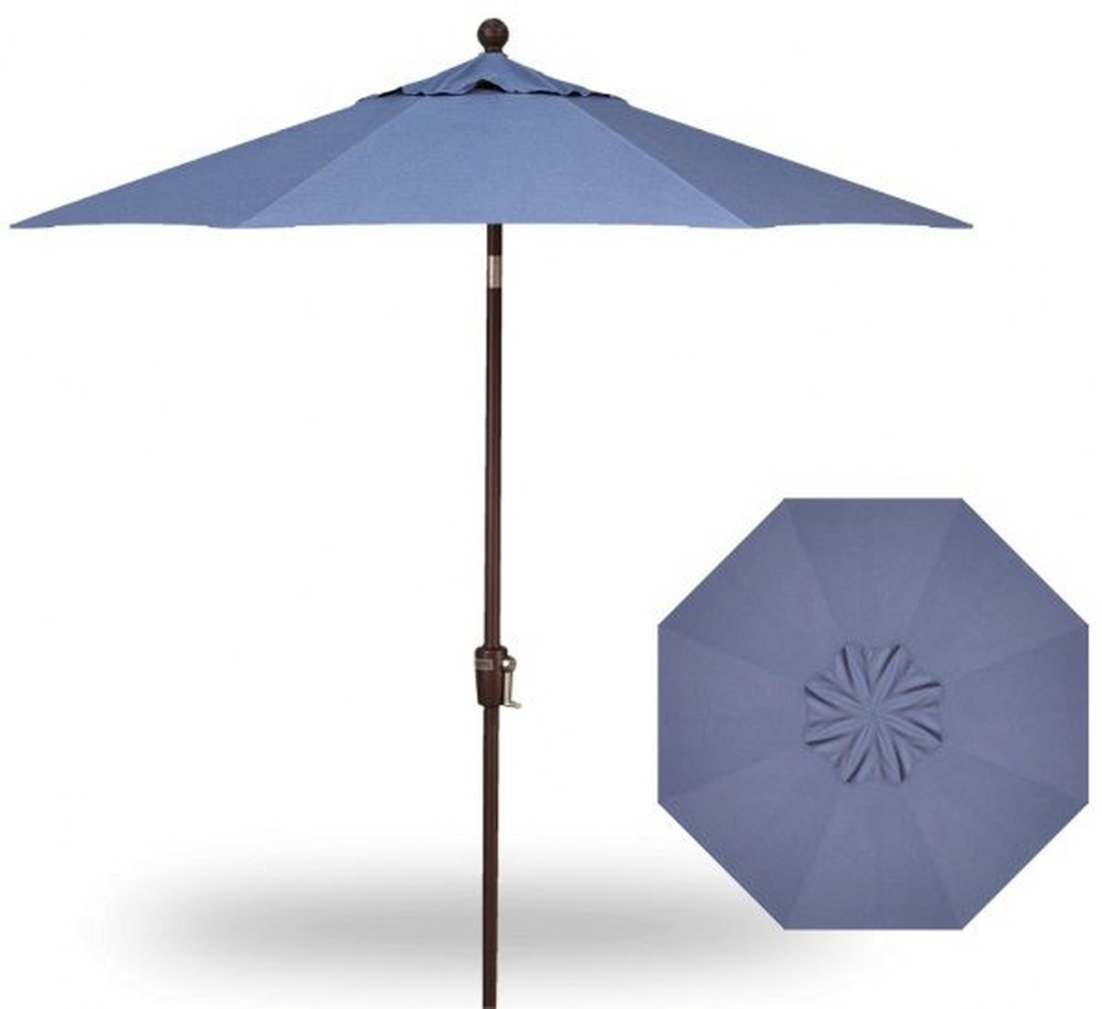 Market Collection - 7.5' Push Button Tilt Umbrella